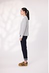 WINDSOR TOP - white stri